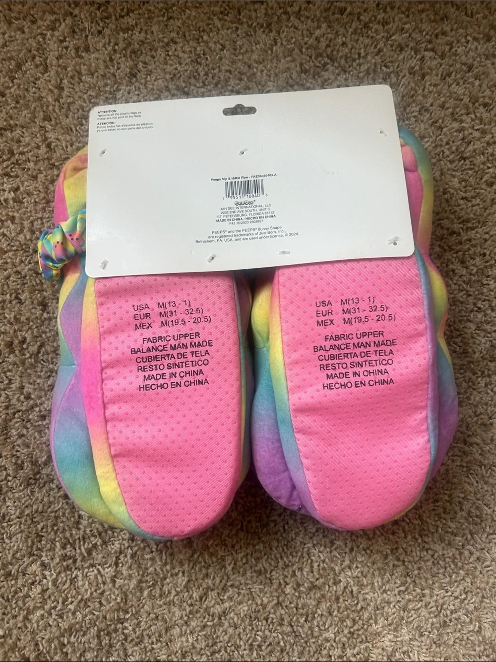Kids Peeps Slippers